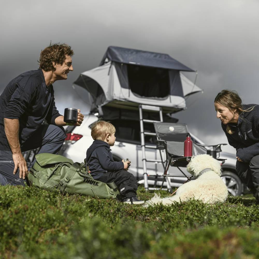 Three-seater tents