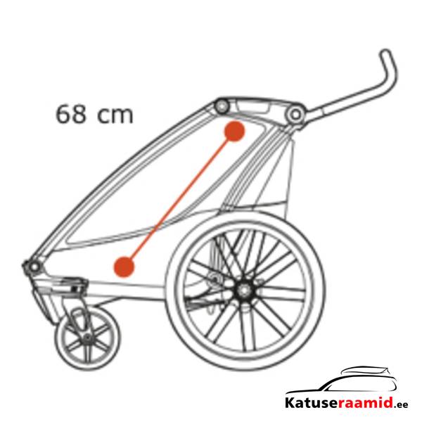 Thule Chariot Lite - Twin, 10203024 Thule Chariot Lite - Twin, 10203024