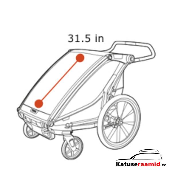 Thule Chariot Lite - Twin, 10203024 Thule Chariot Lite - Twin, 10203024