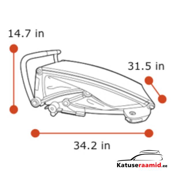Thule Chariot Lite - Twin, 10203024 Thule Chariot Lite - Twin, 10203024
