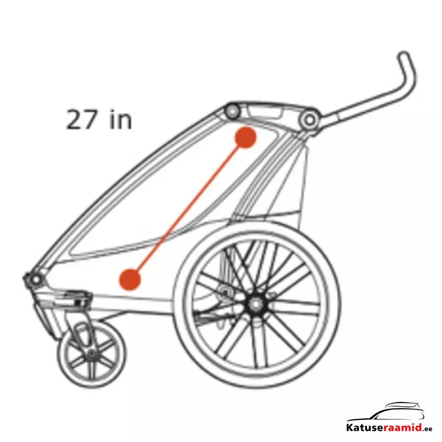 Thule Chariot Lite - Twin, 10203024 Thule Chariot Lite - Twin, 10203024