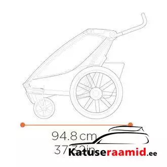 Thule Chariot Sport 2 single, 10201032 Thule Chariot Sport 2 single, 10201032