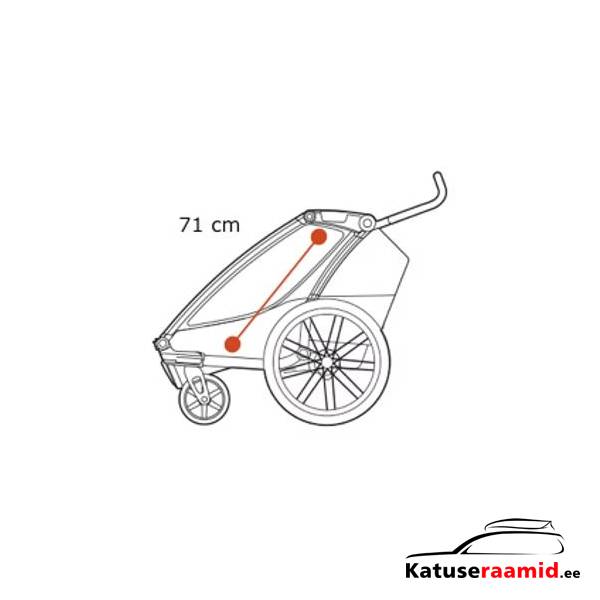 Thule Chariot Cab - Double, 10204022 Thule Chariot Cab - Double, 10204022