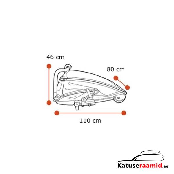 Thule Chariot Cab - Double, 10204022 Thule Chariot Cab - Double, 10204022