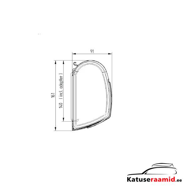 Thule Omnistor 5200 | 5.05 x 2.50 m, 301073 Thule Omnistor 5200 | 5.05 x 2.50 m, 301073