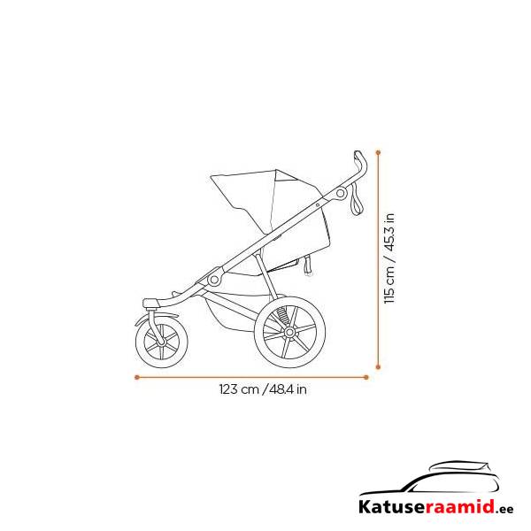 Thule Sleek 2 - Tinted taupe Thule Sleek 2 - Tinted taupe