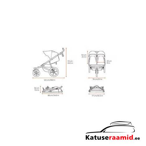 Thule Urban Glide 3 double