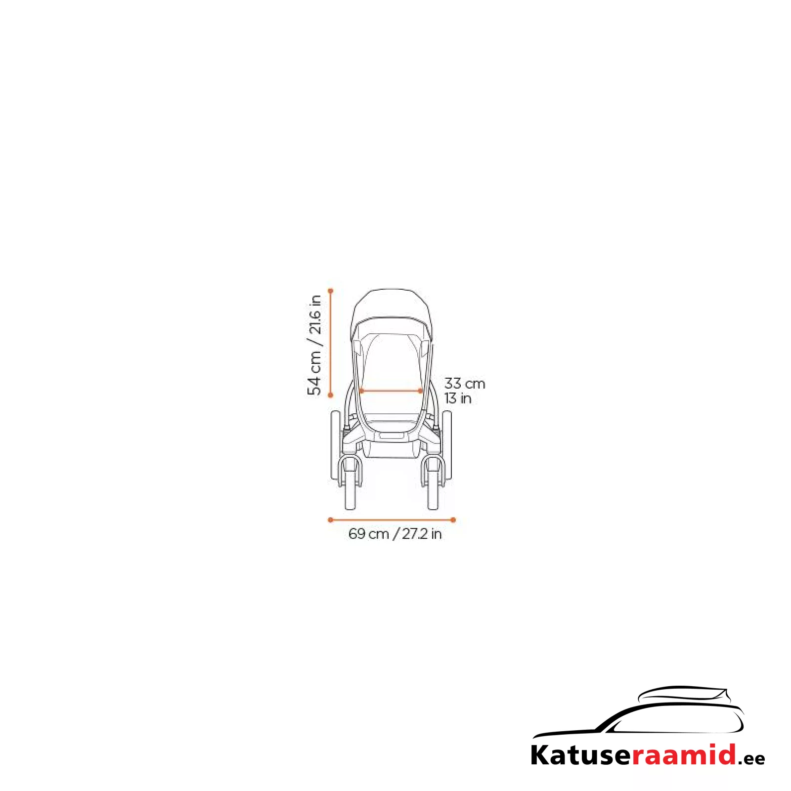 Thule Urban Glide 4-wheel, 10101996 Thule Urban Glide 4-wheel, 10101996
