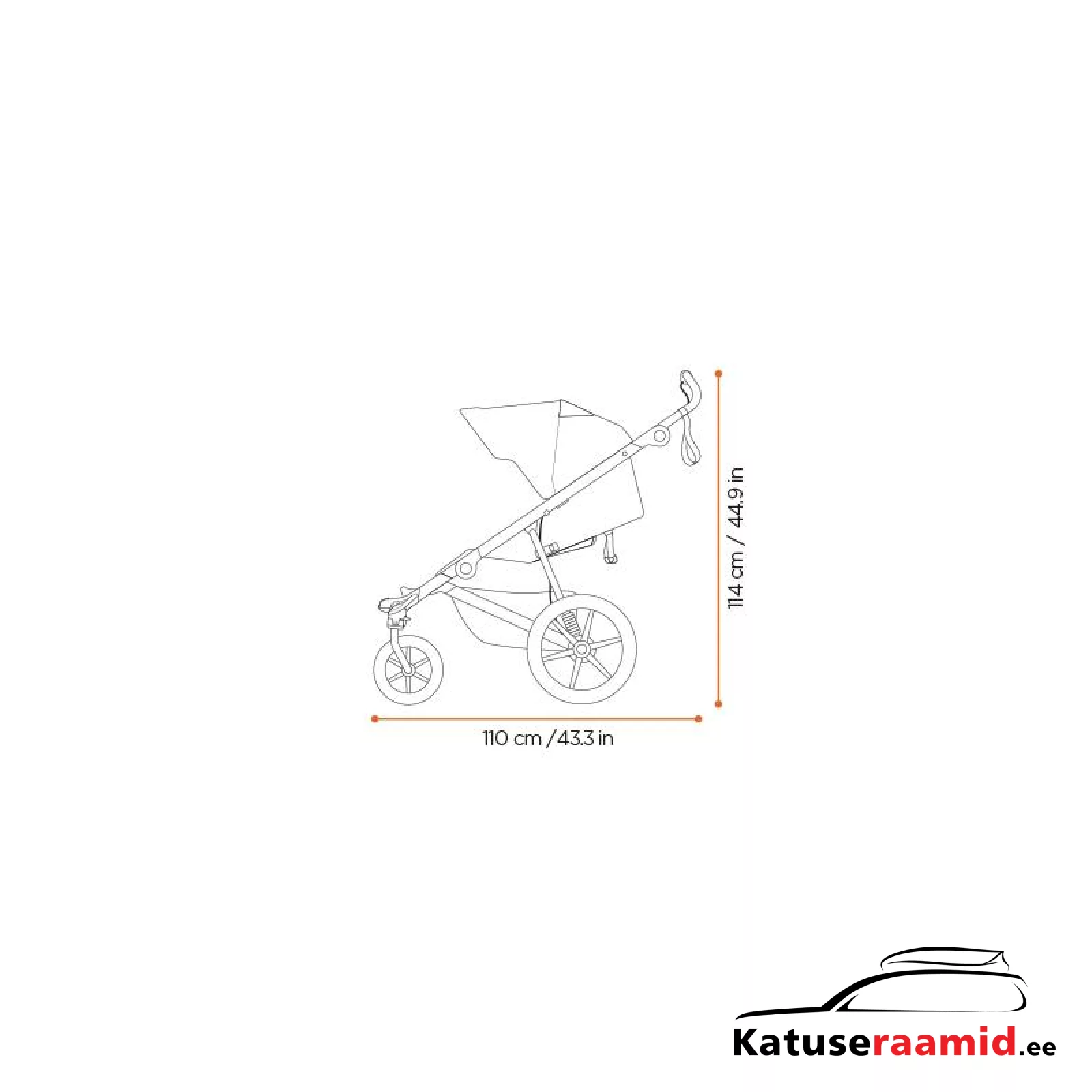 Thule Urban Glide 4-wheel, 10101996 Thule Urban Glide 4-wheel, 10101996