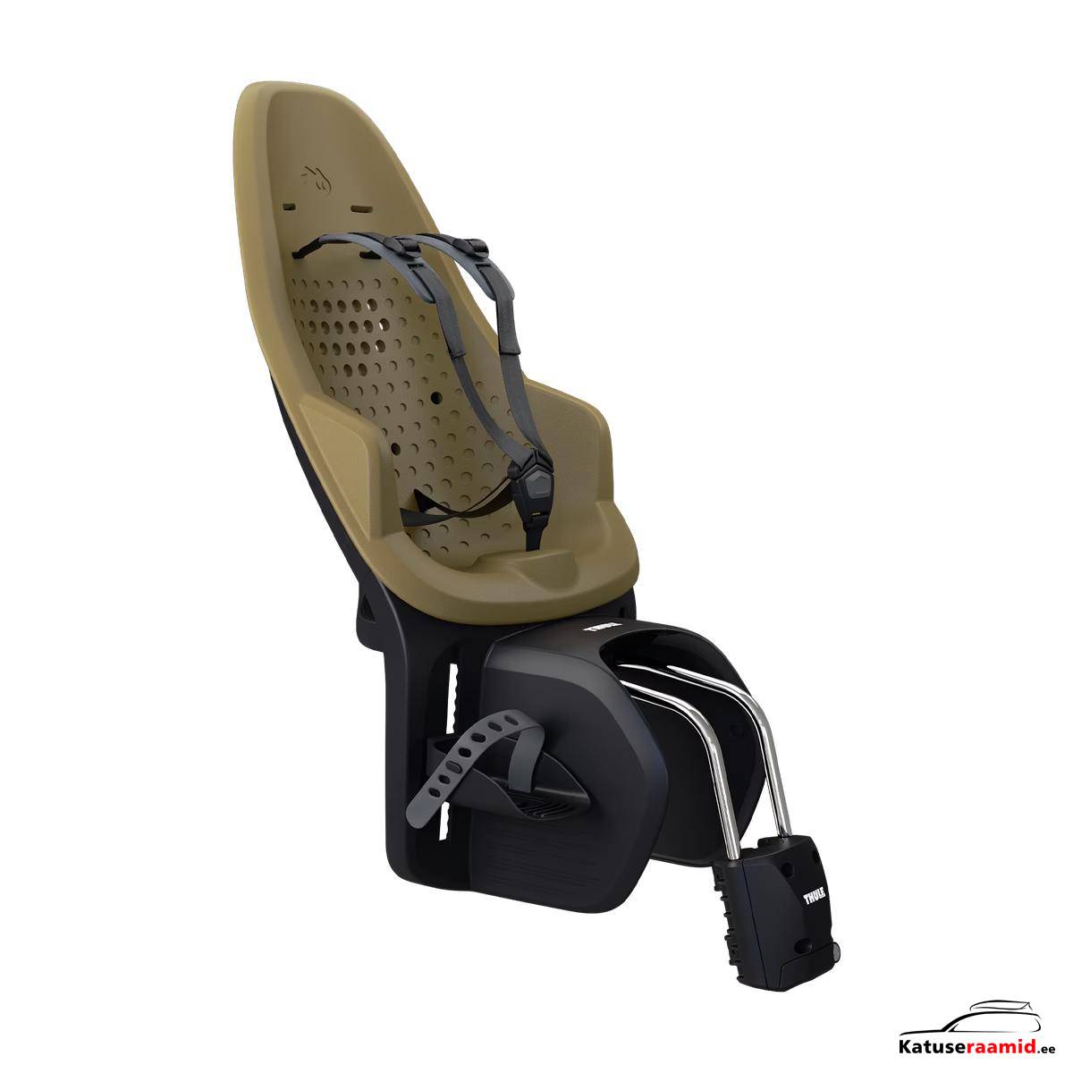 Thule Yepp 2 Maxi - Frame Mount - Nutria green