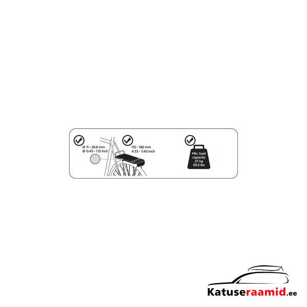 Thule Yepp 2 Maxi - Alaska Thule Yepp 2 Maxi - Alaska