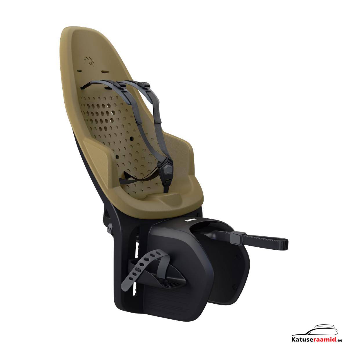 Thule Yepp 2 Maxi - Rack Mount - Nutria green