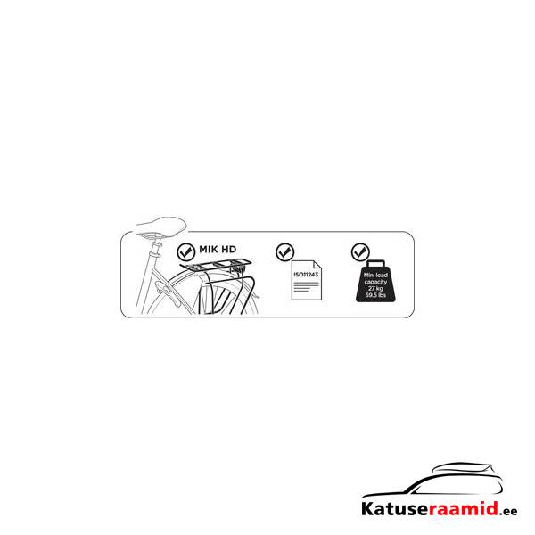 Thule Yepp 2 Maxi MIK HD - Alaska Thule Yepp 2 Maxi MIK HD - Alaska