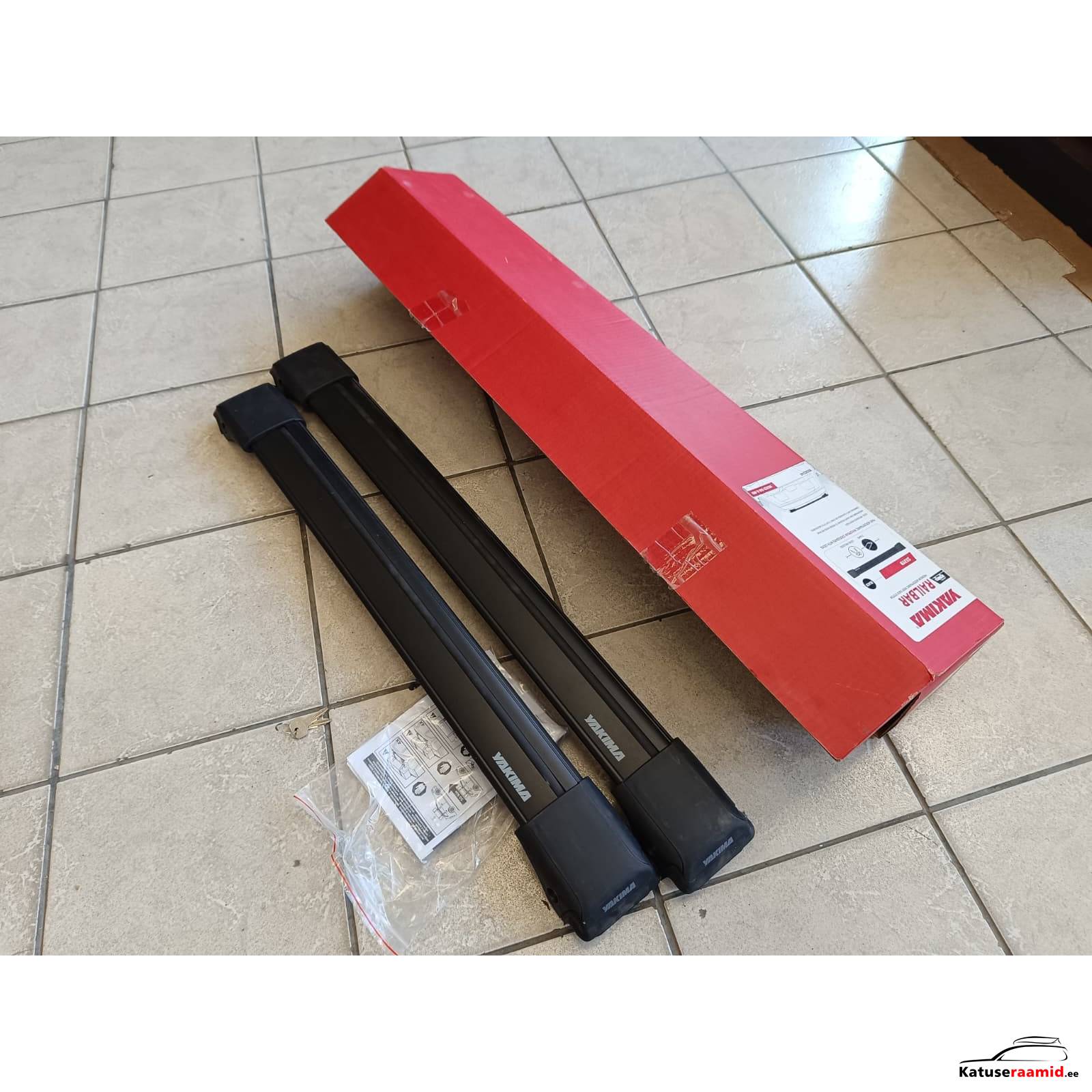 YAKIMA S53YB jumta šķērsstieņi auto ar paceltajiem reliņiem universāls jumta bagāžnieks