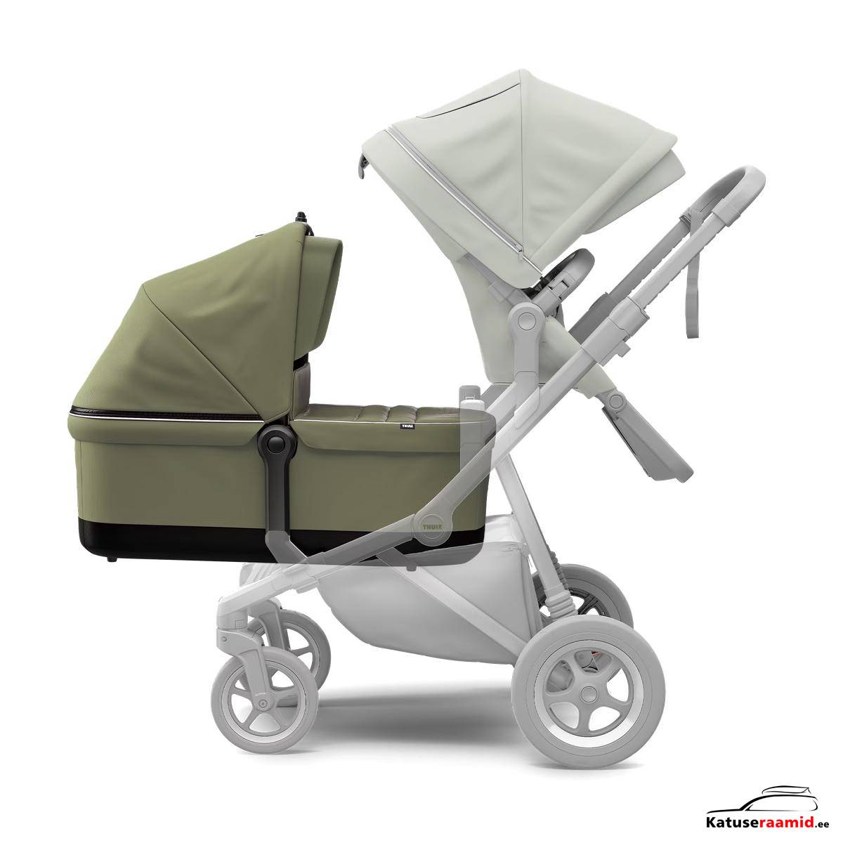 Sleek Bassinet Soft Green