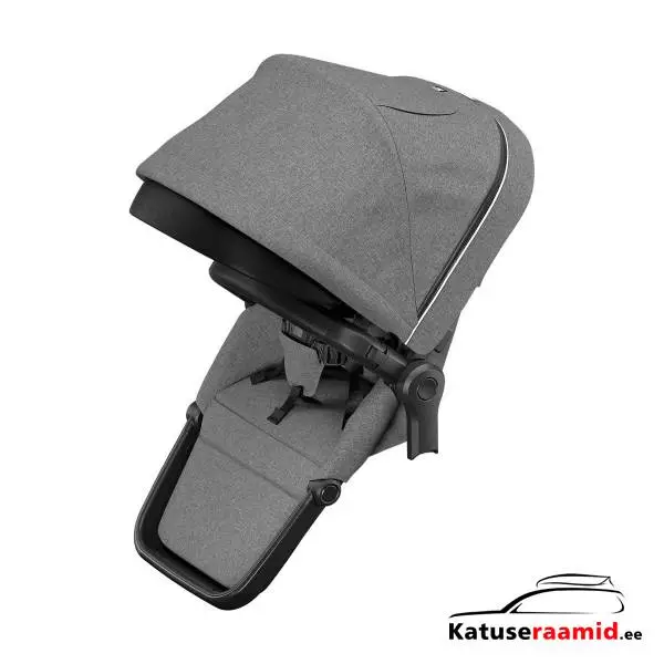 Sleek Sibling Seat Grey Melange on Black 11000210