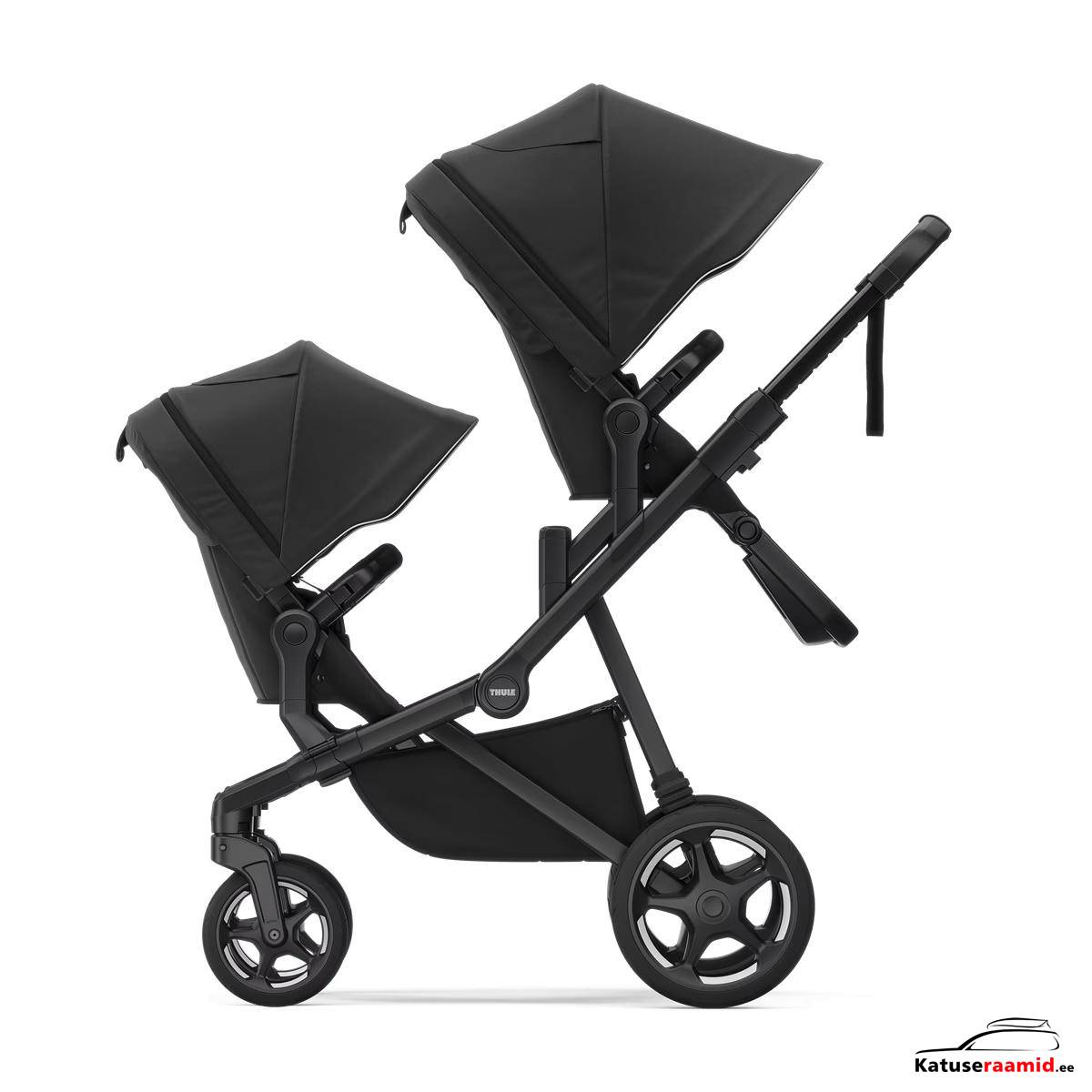 Thule Sleek 2 sibling seat - Tinted taupe, 11000218 Thule Sleek 2 sibling seat - Tinted taupe, 11000218
