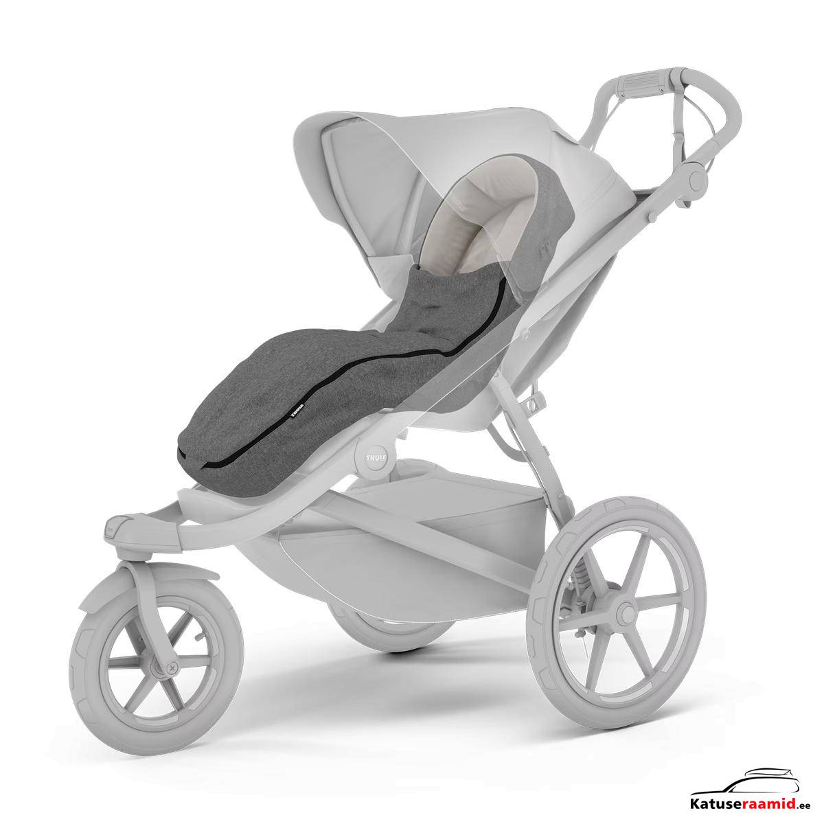 Thule stroller footmuff - Gray melange, 11200329