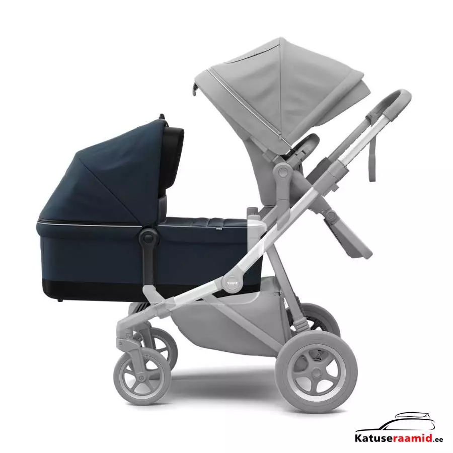 Sleek Bassinet Navy blue, 11000104 Sleek Bassinet Navy blue, 11000104