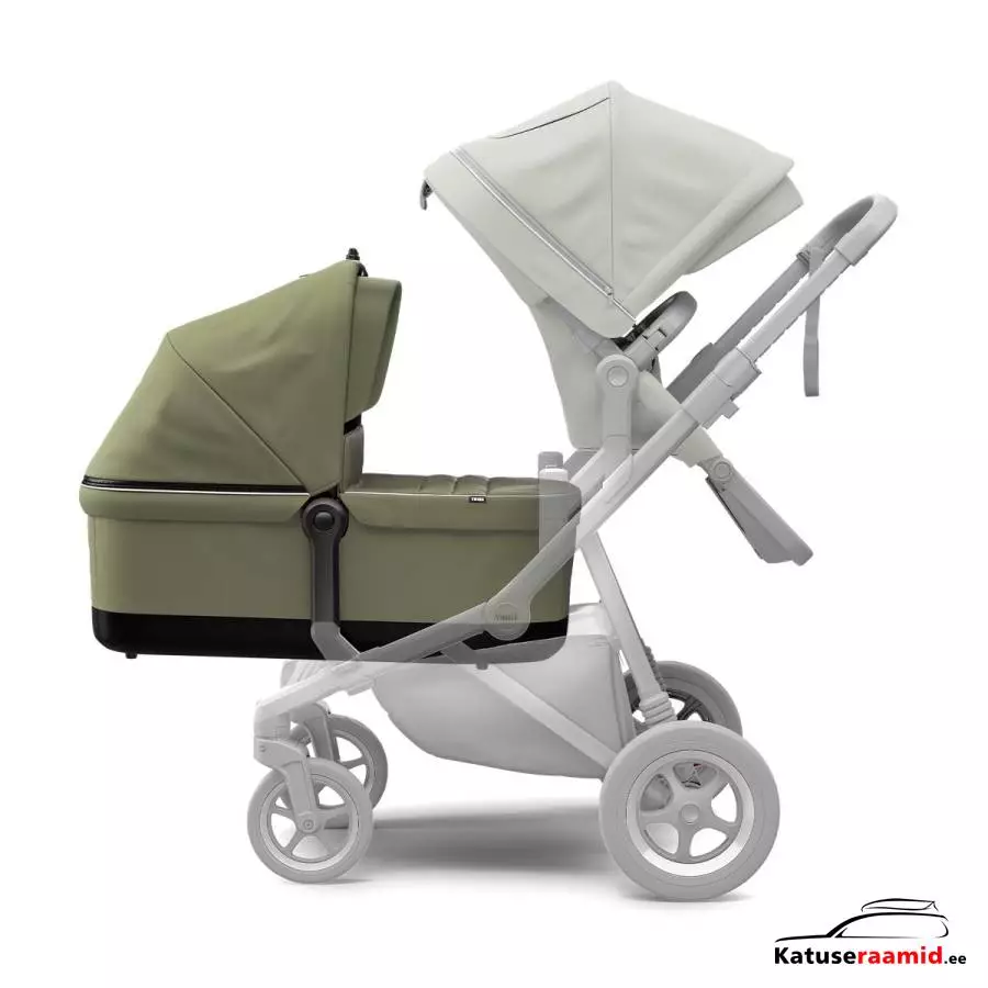 Sleek Bassinet Soft Green, 11000111 Sleek Bassinet Soft Green, 11000111