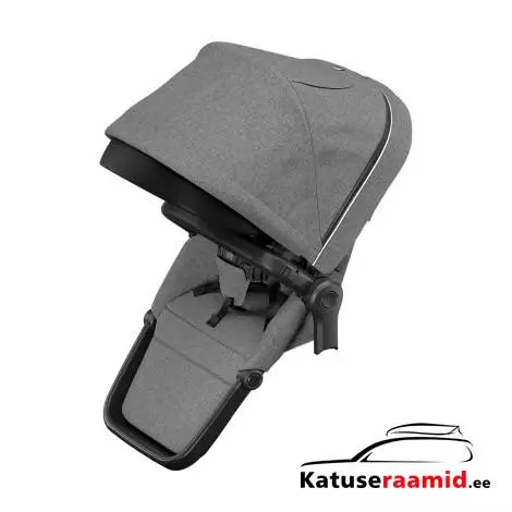 Sleek Sibling Seat Grey Melange on Black 11000210