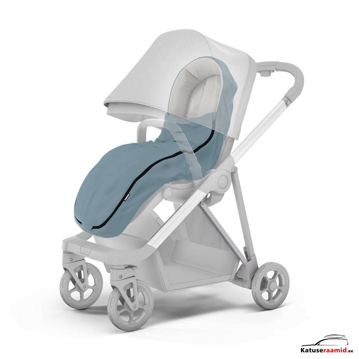 Thule stroller footmuff - Mid blue