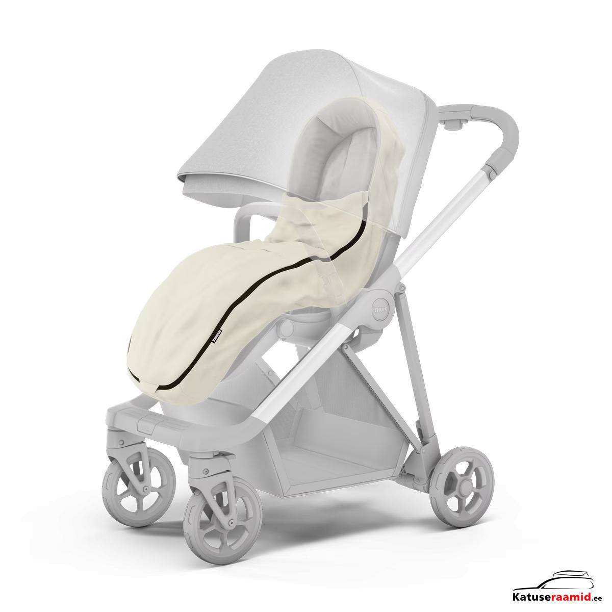 Thule stroller footmuff - Mid blue Copy