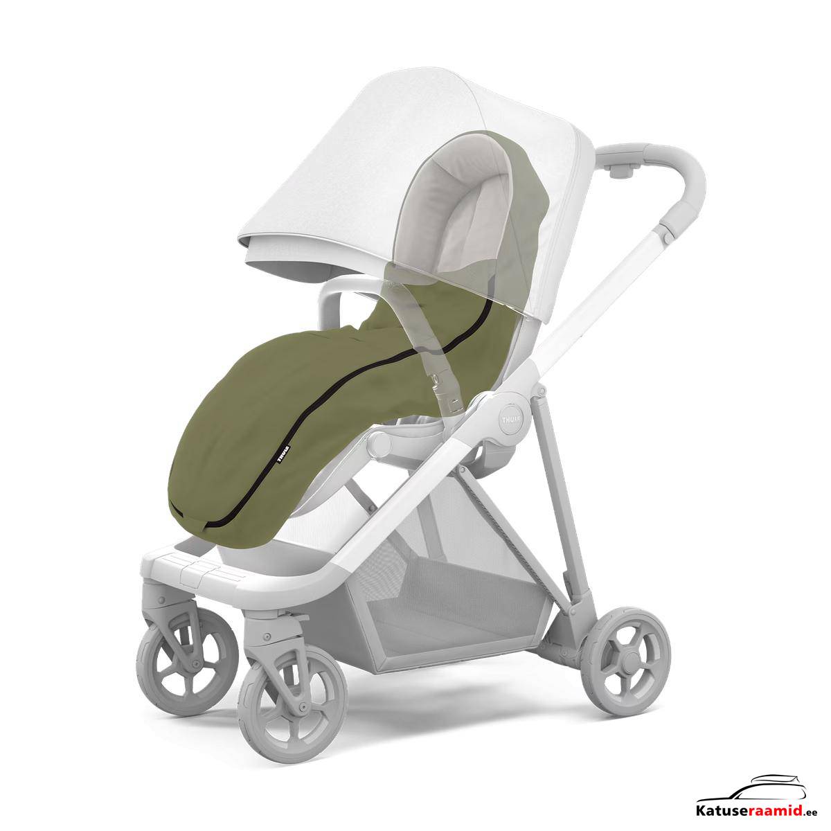 Thule stroller footmuff - Soft Green