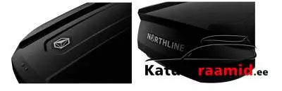 Northline Ecospace HX XL katuseboks must matt, N-NL EcoXL Northline Ecospace HX XL katuseboks must matt, N-NL EcoXL